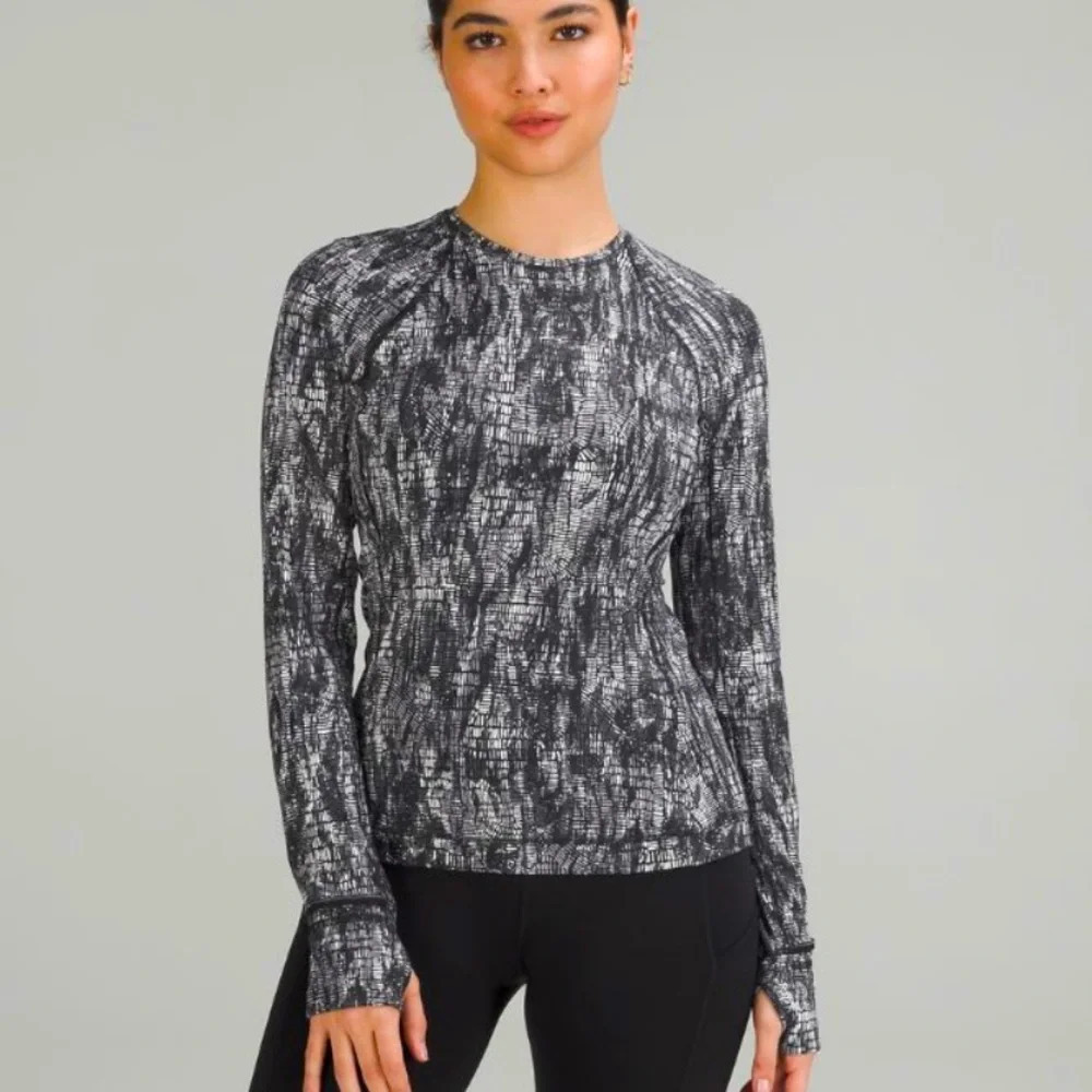 Rulu Run Long Sleeve top Lululemon athletic  workout fall casual activewear